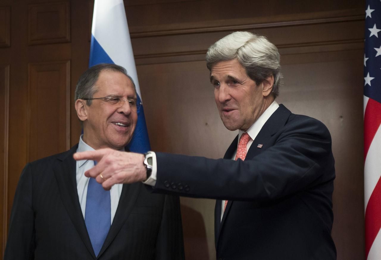 John Kerry na cestě po Evropě - Berlín - Lavrov