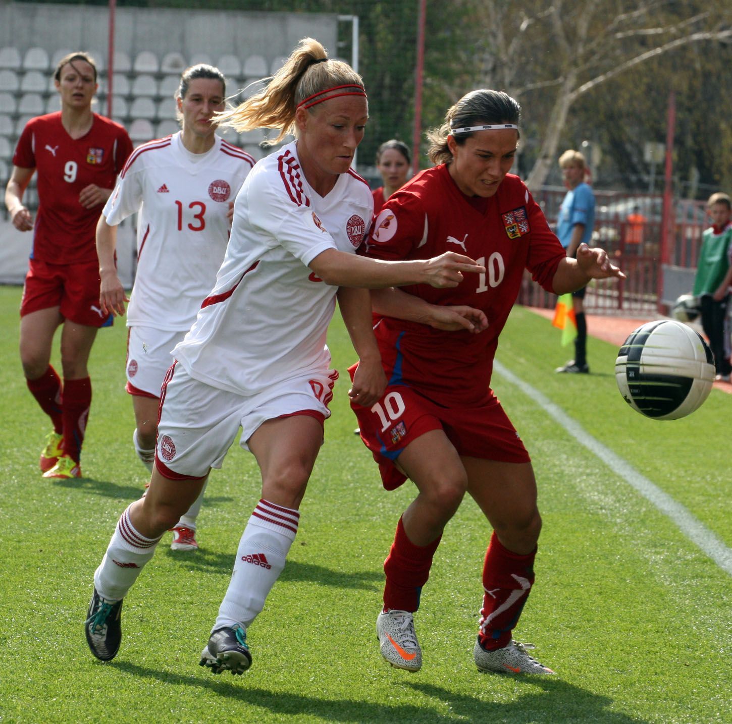 Kvalifikace Euro ženy: Česko - Dánsko