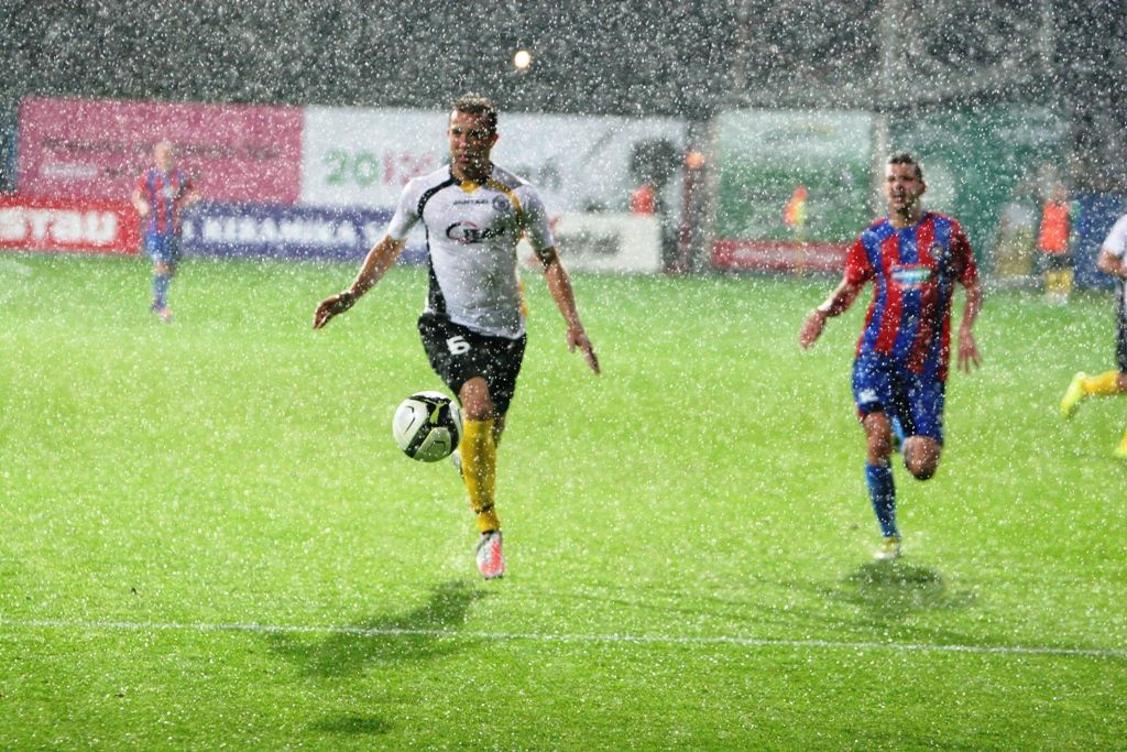 Fotbalisté Plzně v odvetném utkání kvalifikace Evropské ligy 2012/13 s Lokerenem.