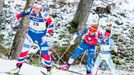 SP Pokljuka, stíhačka Ž: Tiril Eckhoffová (20) a Gabriela Koukalová