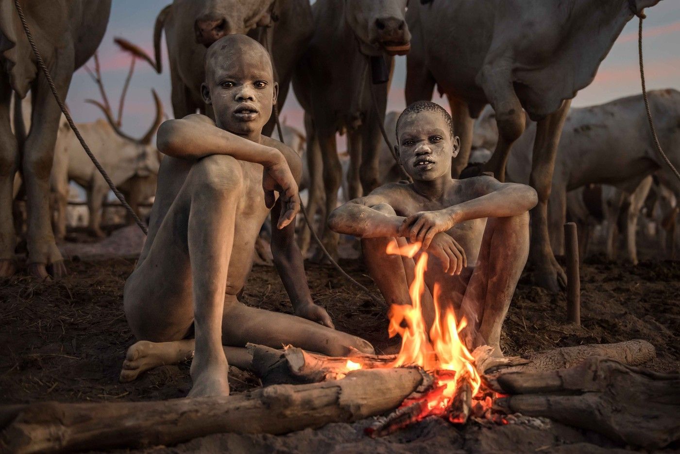 mundari kmen afrika