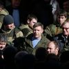 Zakharchenko, separatist leader of the self-proclaimed Donetsk People's Republic, visits the Kholodnaya Balka mine in Makiivka