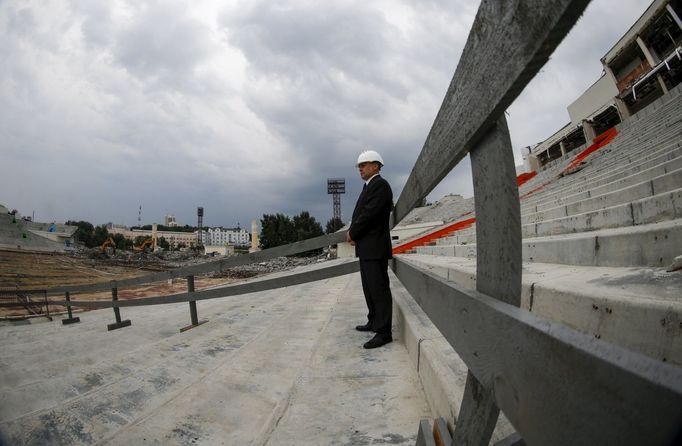 Příprava na MS 2018: Jekatěrinburg - Centrální stadion