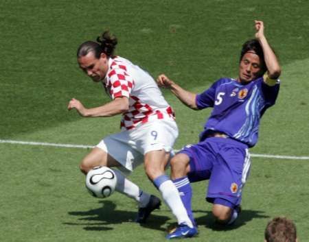 Japonsko - Chorvatsko: Miyamoto, Pršo