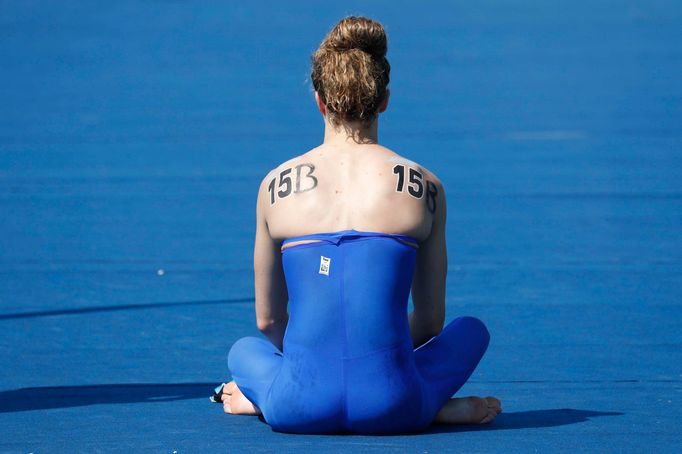 Němka Leonie Becková, štafeta na 5 km