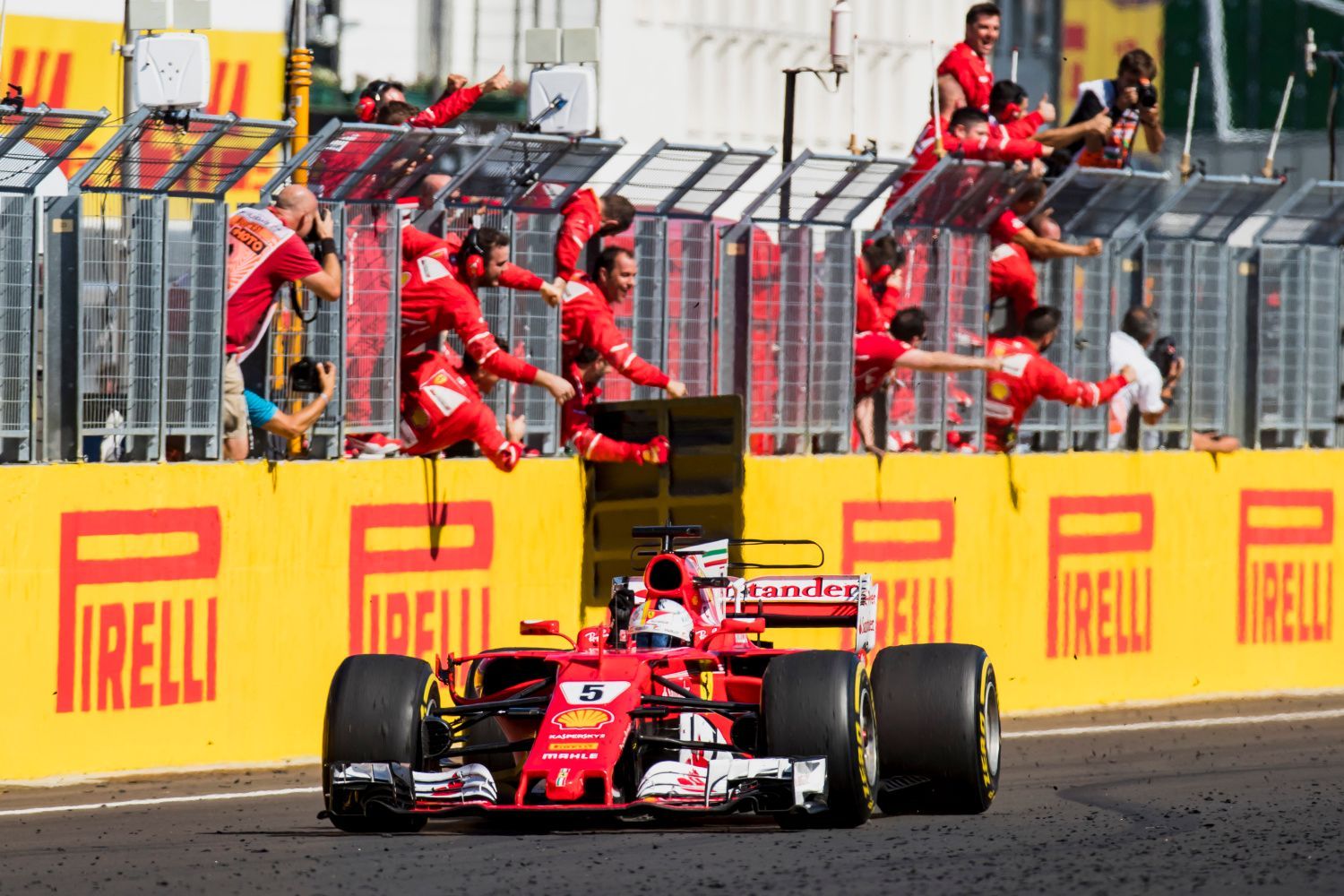 F1, VC Maďarska 2017: Sebastian Vettel, Ferrari