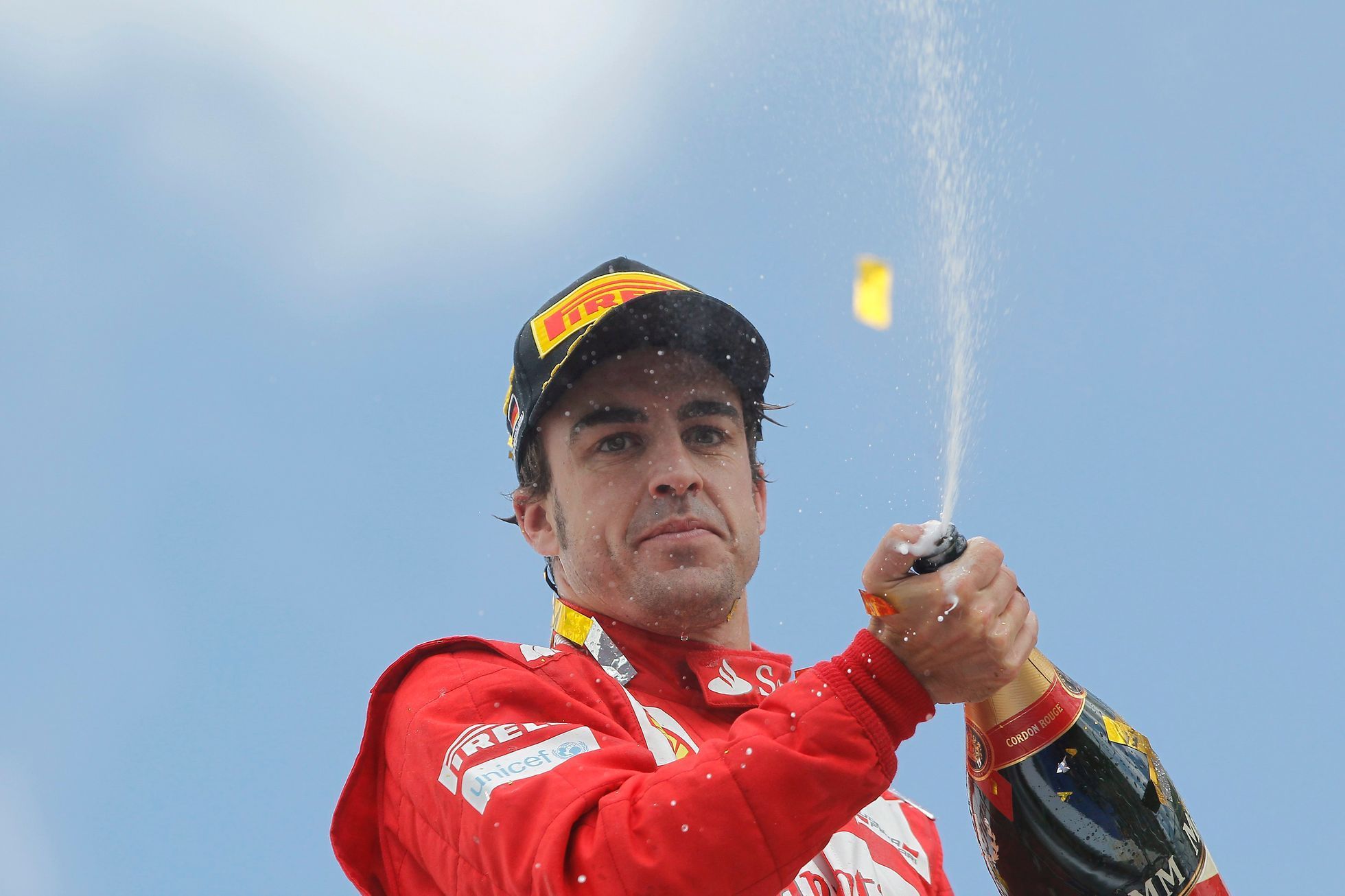 VC Německa: Fernando Alonso slaví vítězství
