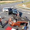 Nehoda tří aut zablokovala dálnici D1