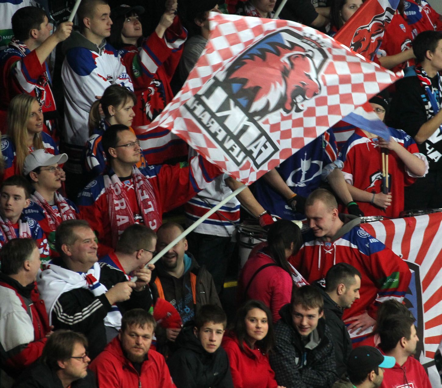 Hokej, KHL, Lev Praha - CSKA Moskva: fanoušci