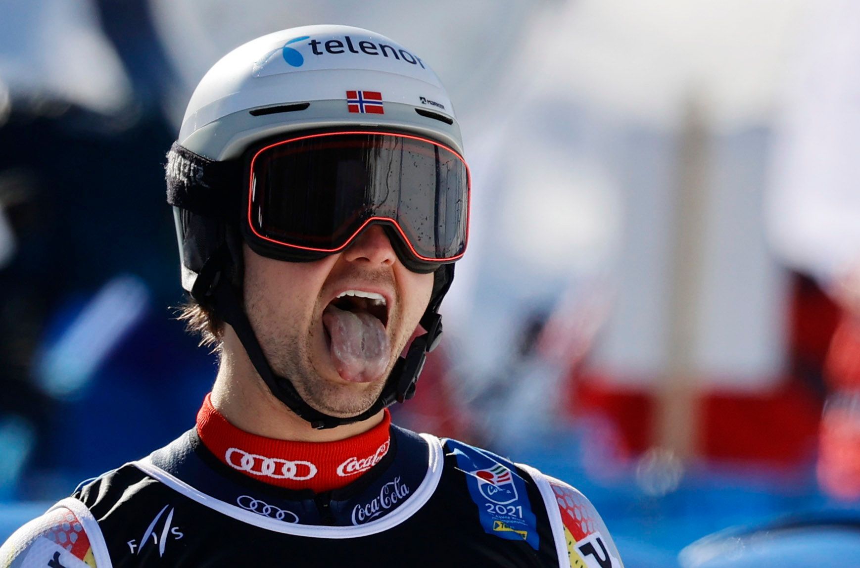 Sebastian Foss-Solevag ve slalomu,u na MS 2021