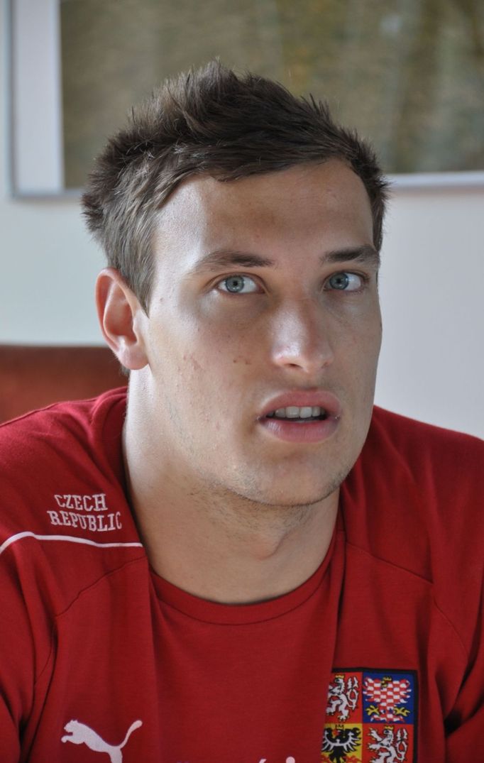 Brankář Marek Štěch