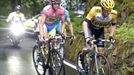 Giro d'Italia 2015 - Steven Kruijswijk táhne Alberta Contadora