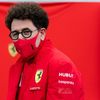 Šéf týmu Ferrari Mattia Binotto ve Velké ceně Belgie 2020