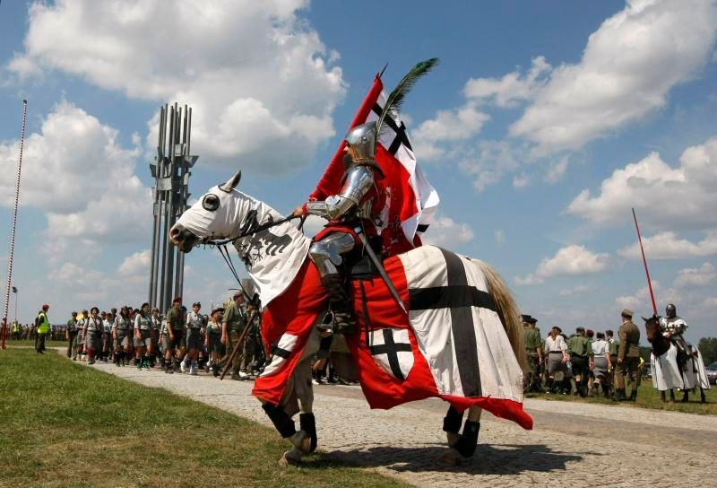 Rekonstrukce bitvy u Grunwaldu