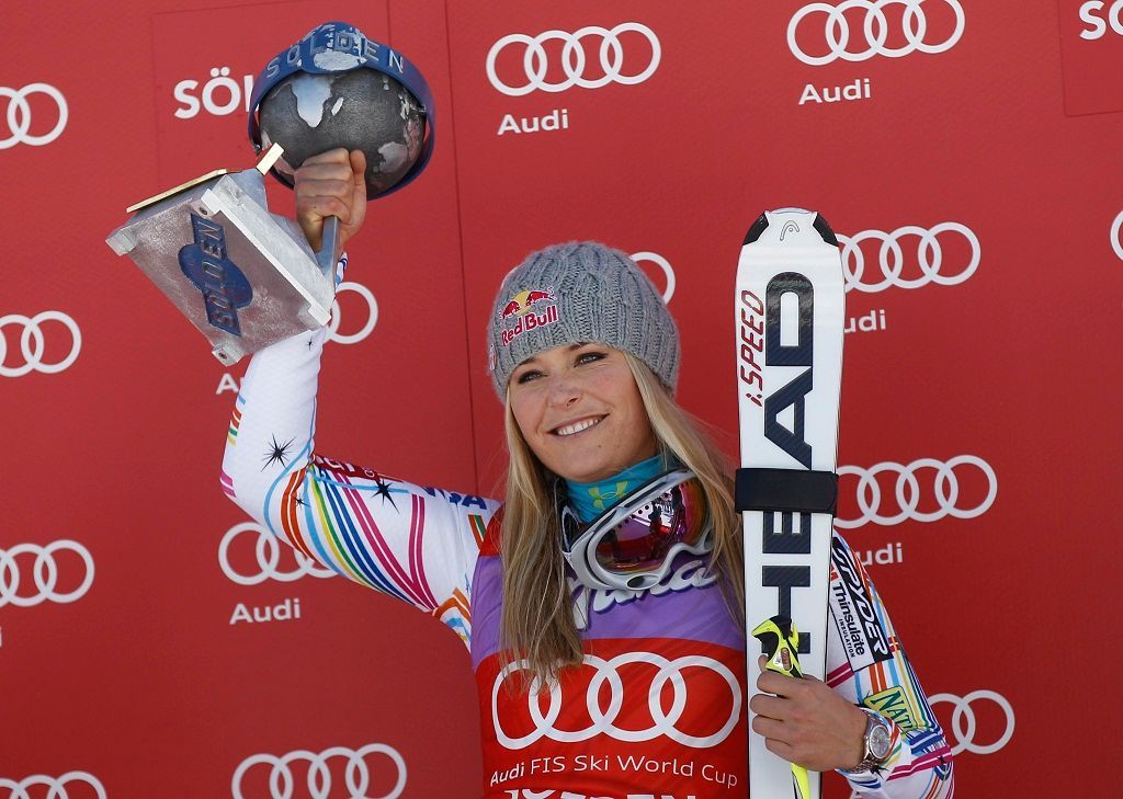 Sölden - obří slalom - Lindsey Vonn