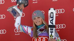 Sölden - obří slalom - Lindsey Vonn