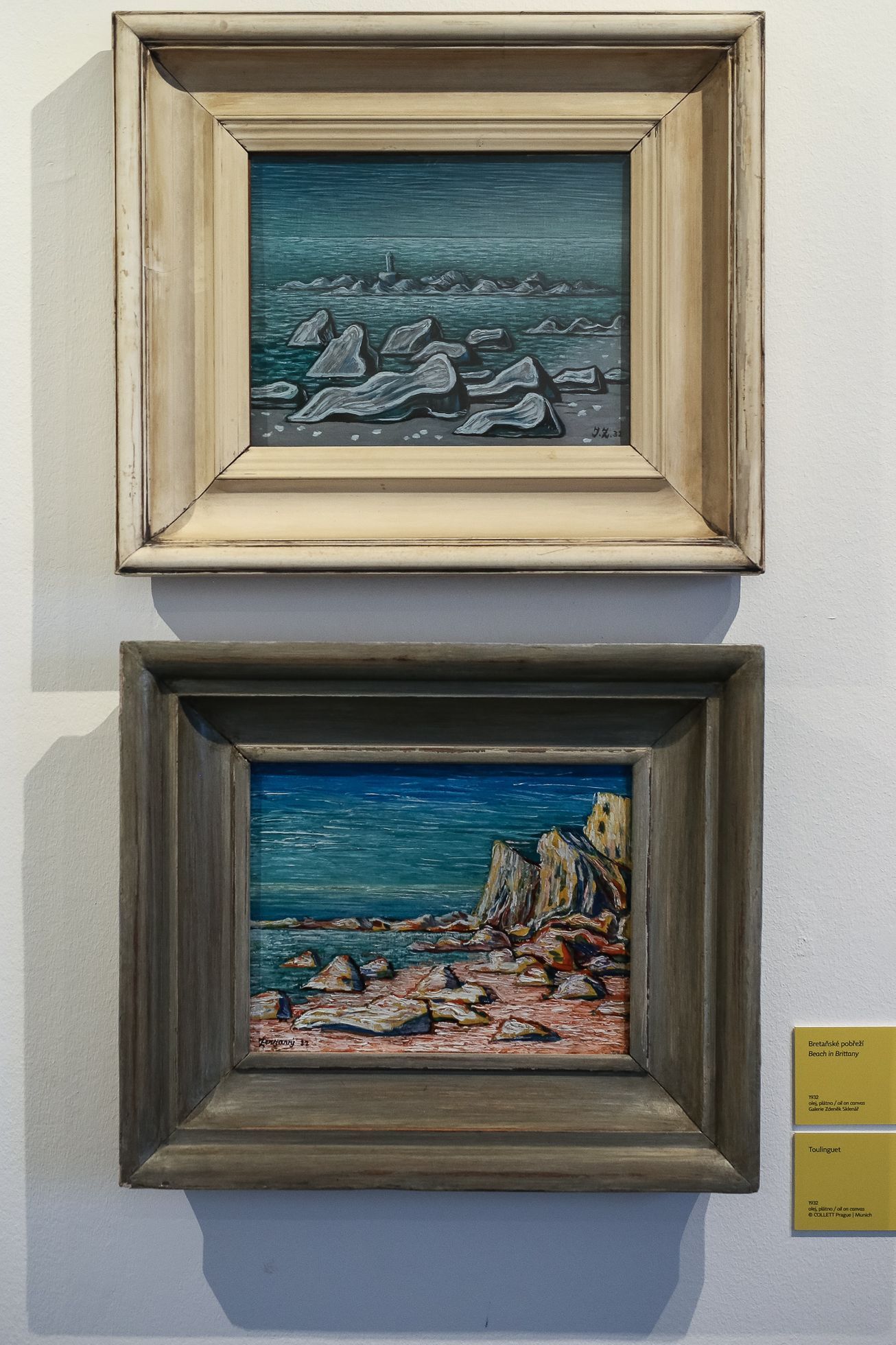 Jan Zrzavý v Museu Kampa