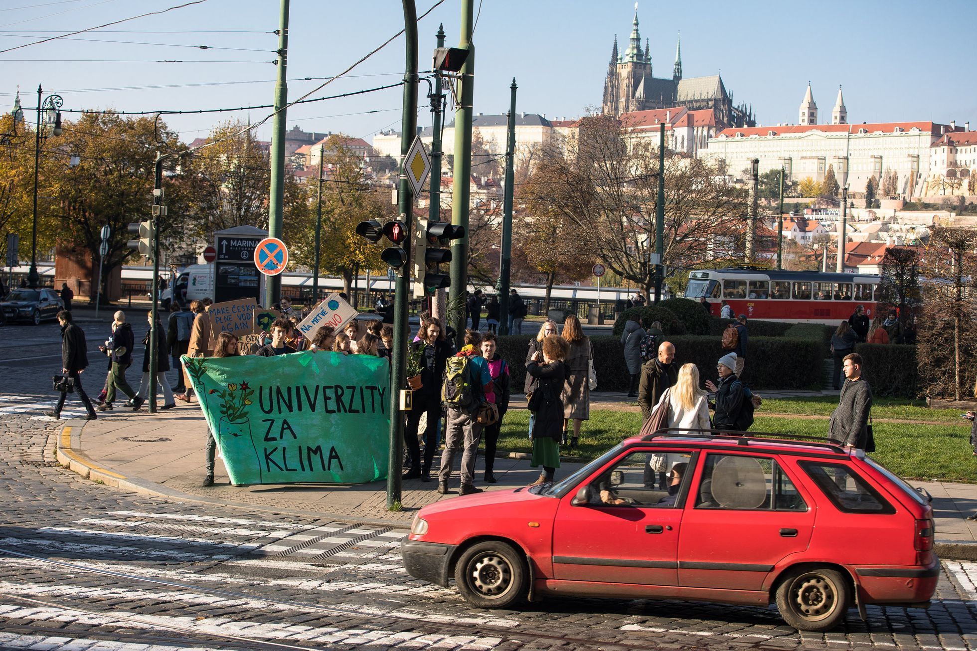 Stávka studentů vysokých škol za klima