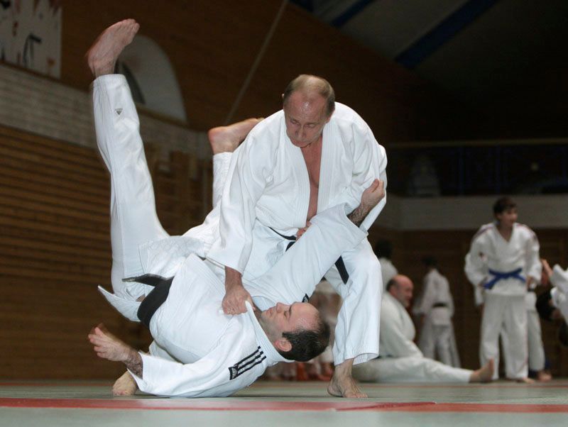 Putin se nabídl džudistům na olympiádu