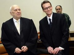 Sgarbi se svým advokátem Egonem Geisem