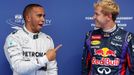 Formule 1, VC Belgie 2013: Lewis Hamilton, Mercedes a Sebastian Vettel, Red Bull