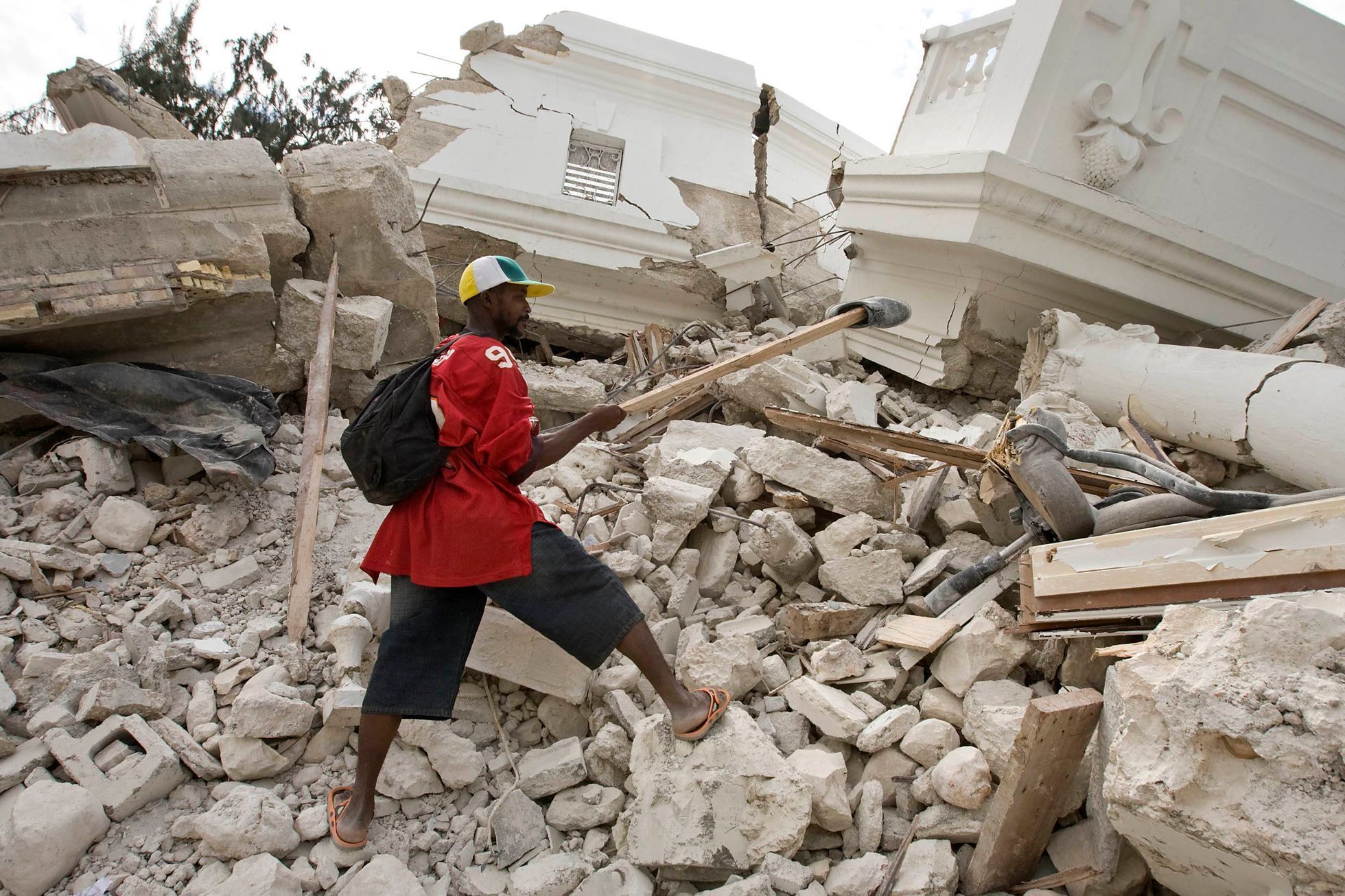 Haiti po zemětřesení-den třetí