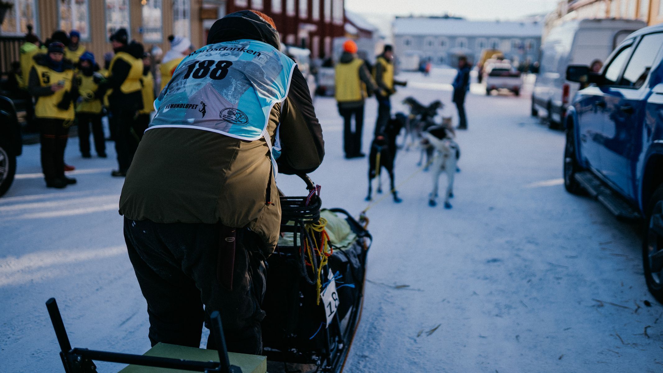 femundlopet psí spřežení mushing norsko