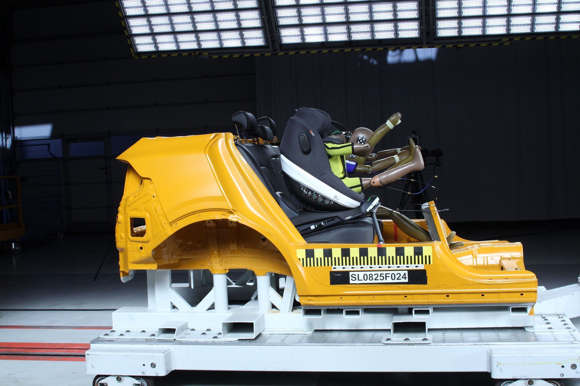 test dětských sedaček