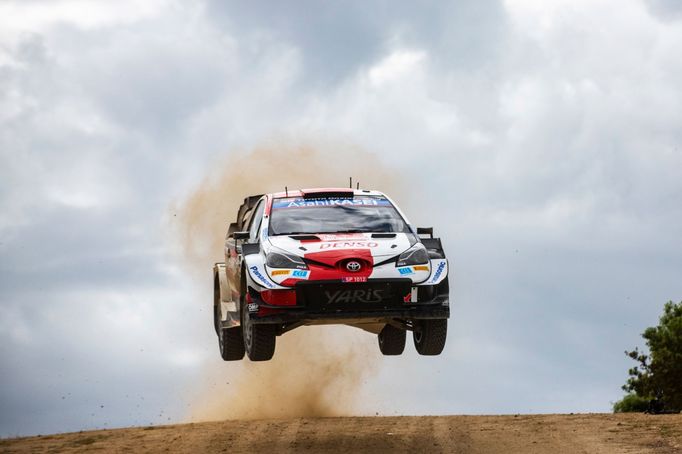 Sébastien Ogier, Toyota na trati Italské rallye 2021