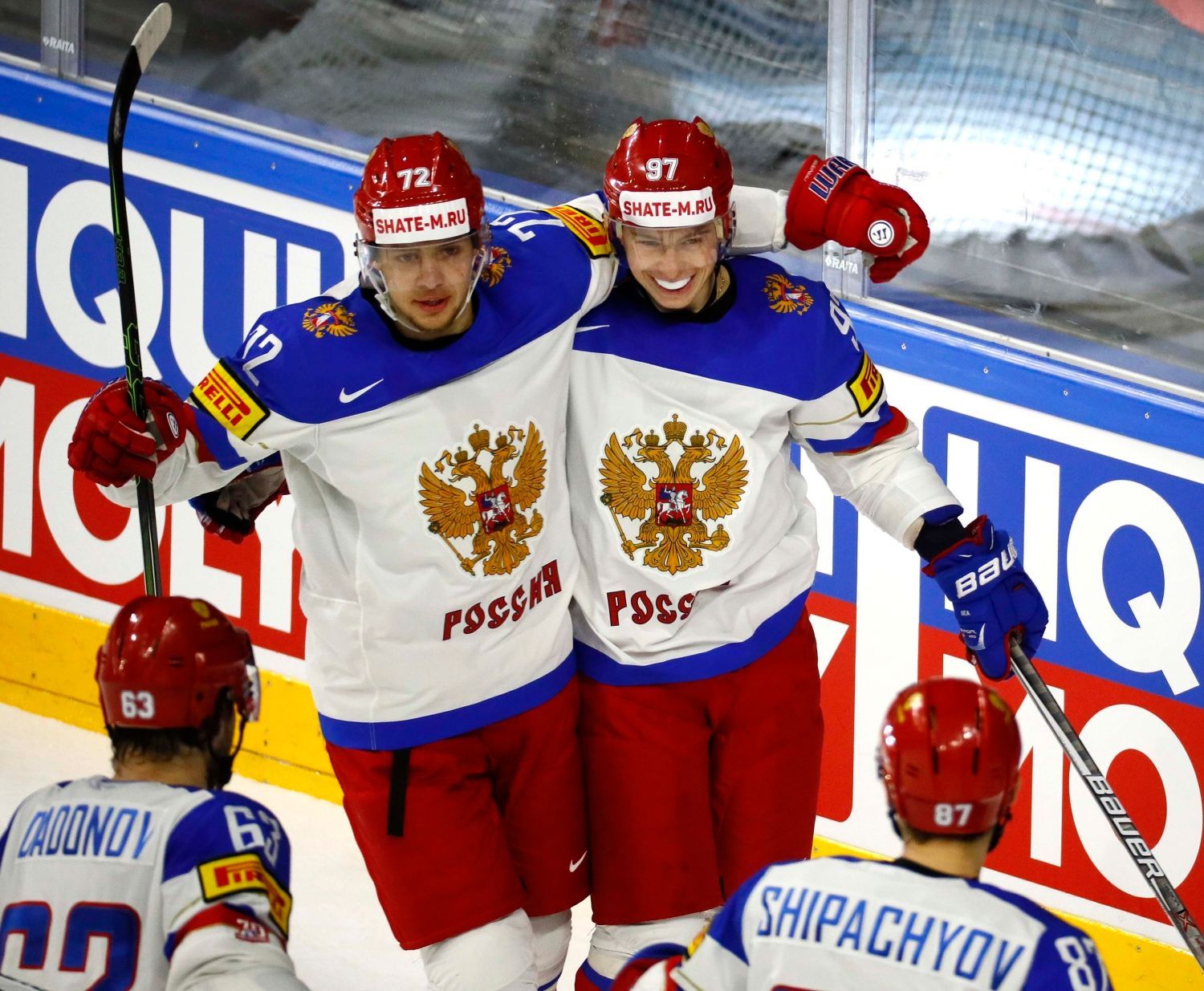 MS 2017, Rusko-Kanada: ruská radost - Nikita Gusev a Arťom Panarin