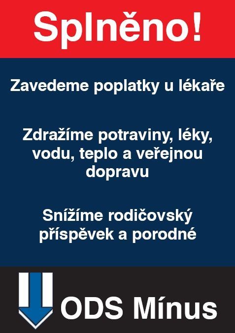 ČSSD si pořídila munici na ODS