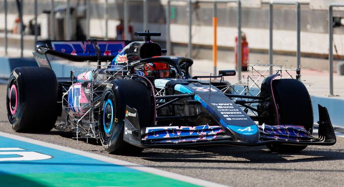 Testy F1 2024, Sáchir: Esteban Ocon, Alpine