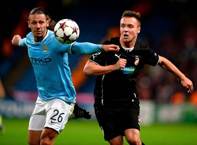 Manchester City - Plzeň (Demichelis, Tecl)