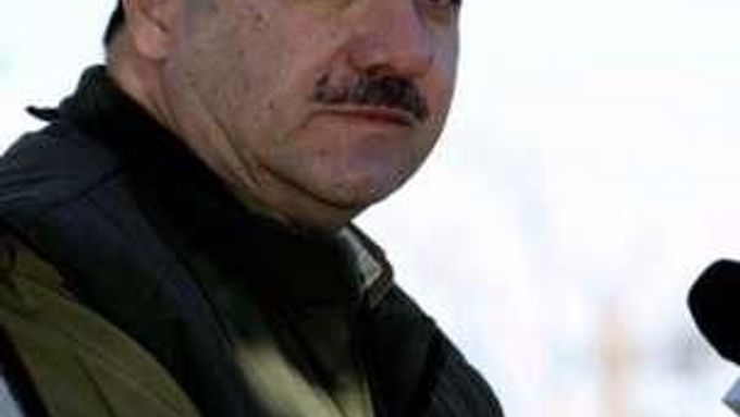 Prezident kurské autonomní oblasti v Iráku Masúd Barzání.
