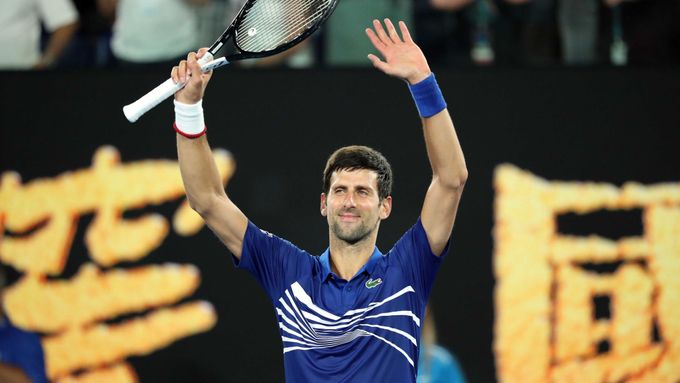 Novak Djokovič na Australian Open 2019