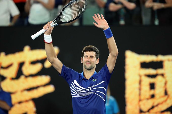 Novak Djokovič na Australian Open 2019