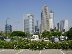 Panorama Tel Avivu, největšího izraelského města.