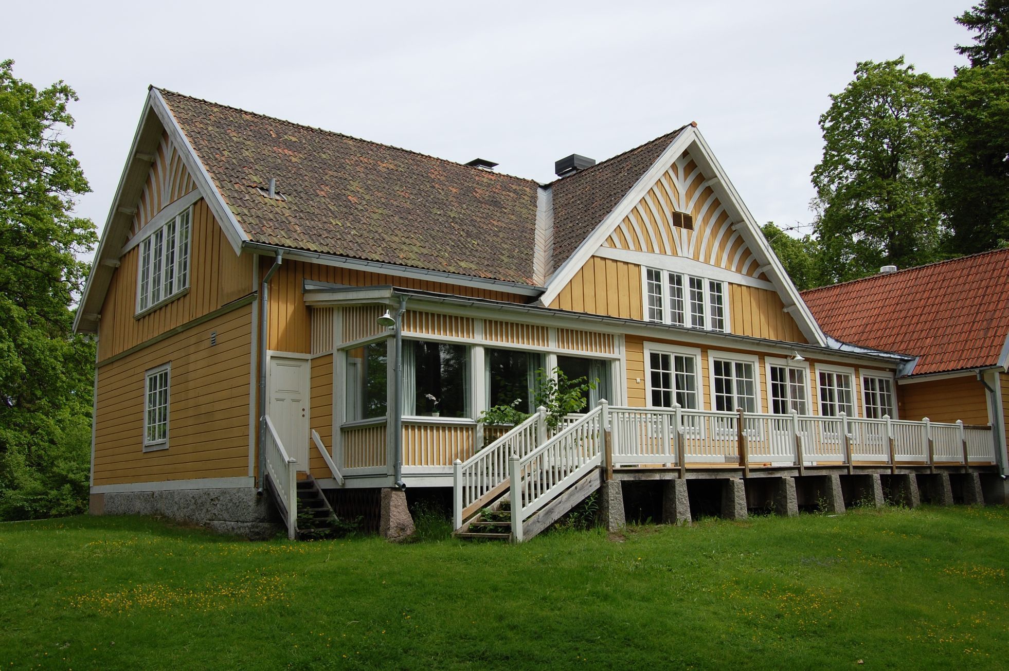 Společenský dům v Sätra Brunn, Švédsko
