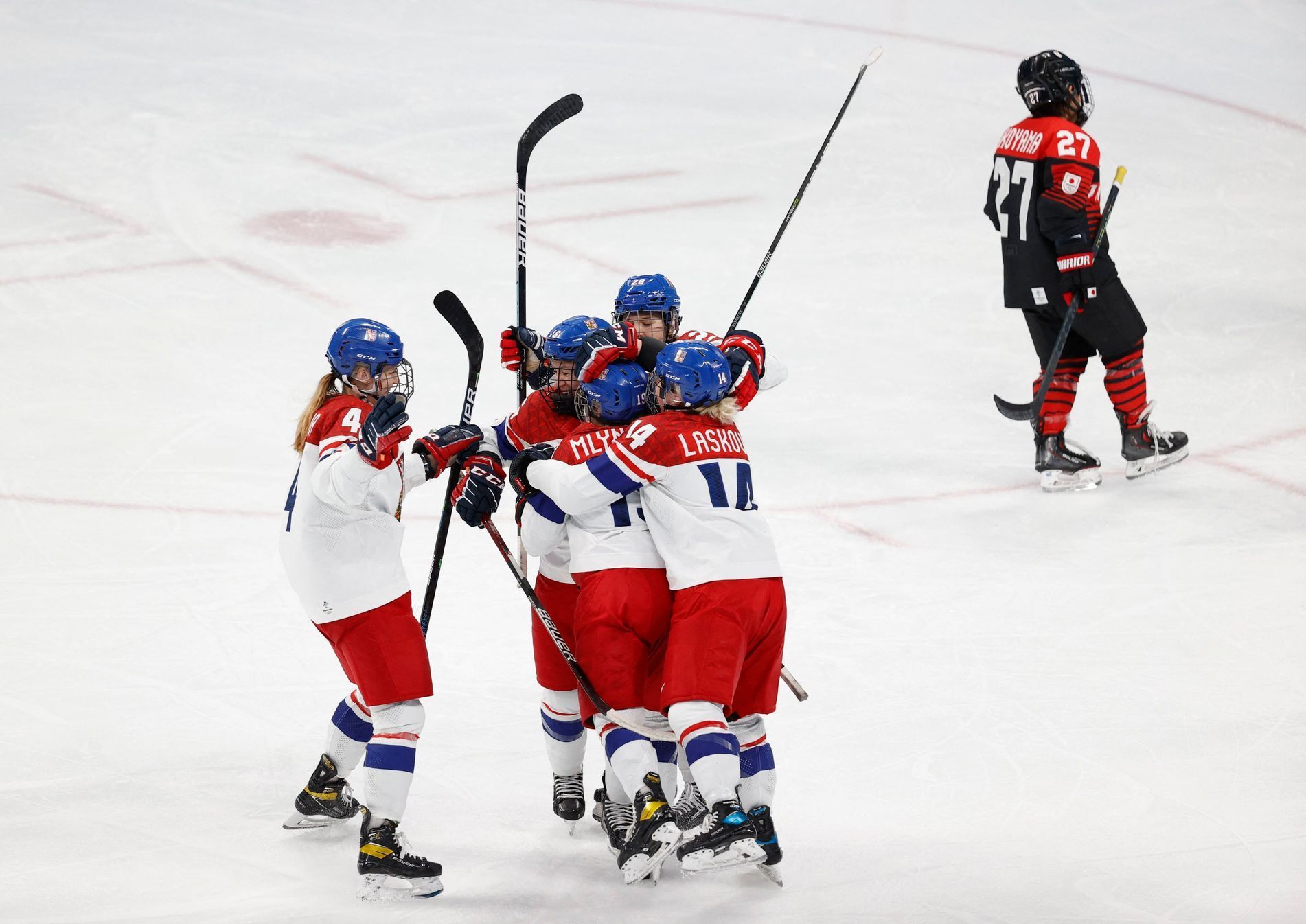 Ice Hockey - Women's Prelim. Round - Group B - Japan v Czech Republic