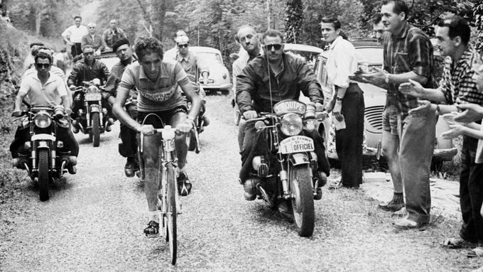 Charly Gaul při Tour de France 1959