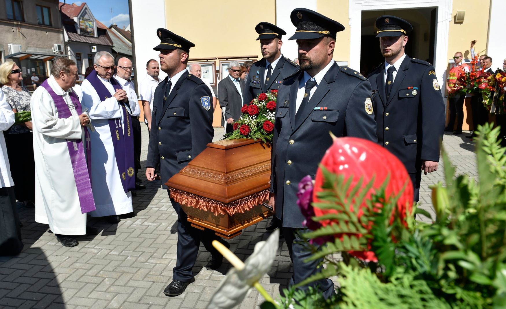 František Čuba Slušovice pohřeb