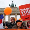 Němci slaví výsledky nizozemských voleb