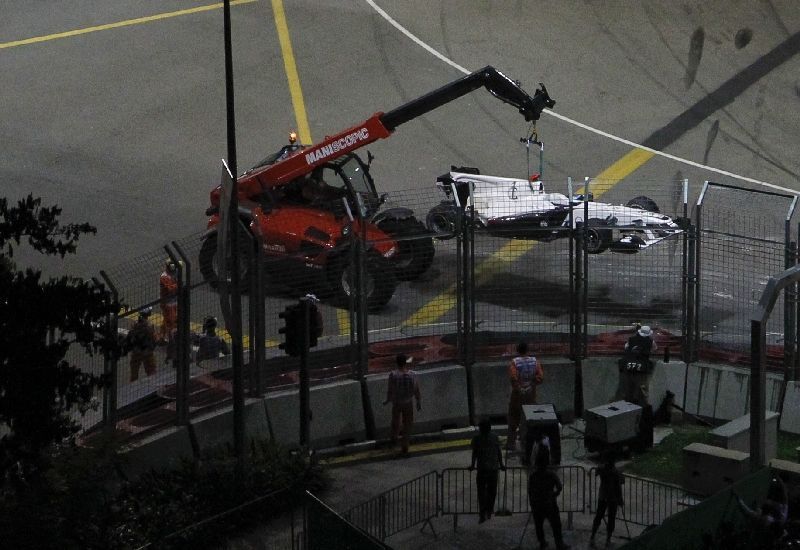 VC Singapuru 2010: Heidfeld