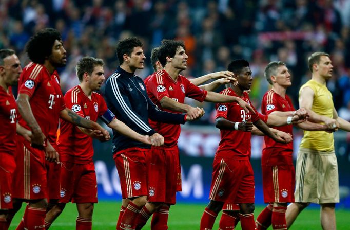 LM, Bayern - Barcelona: Bayern Mnichov slaví