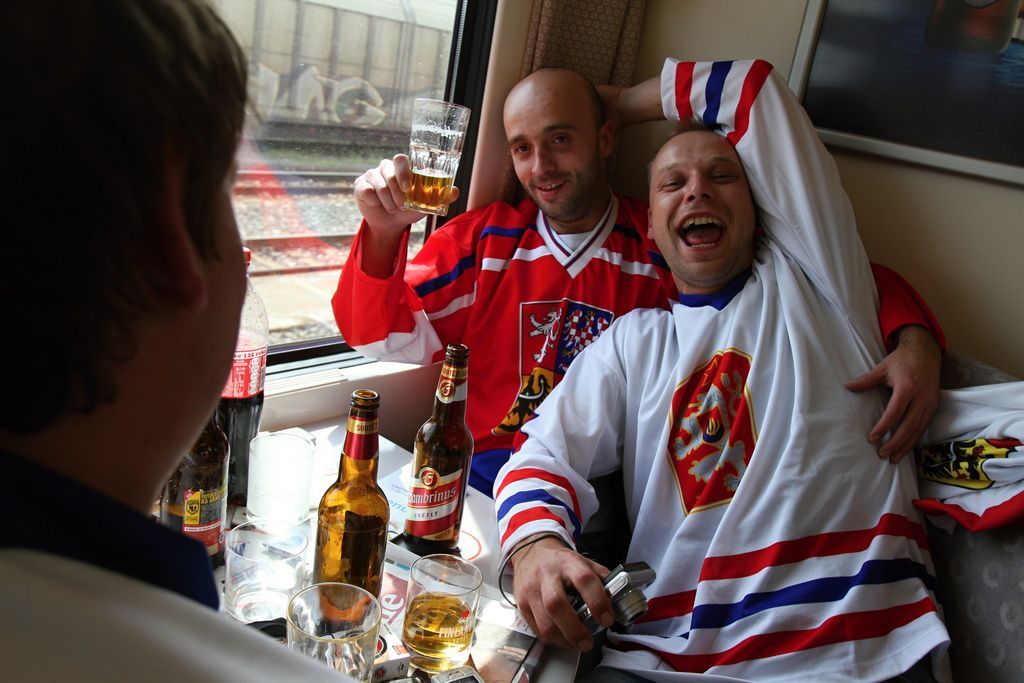 MS v hokeji 2011: čeští fanoušci v Bratislavě