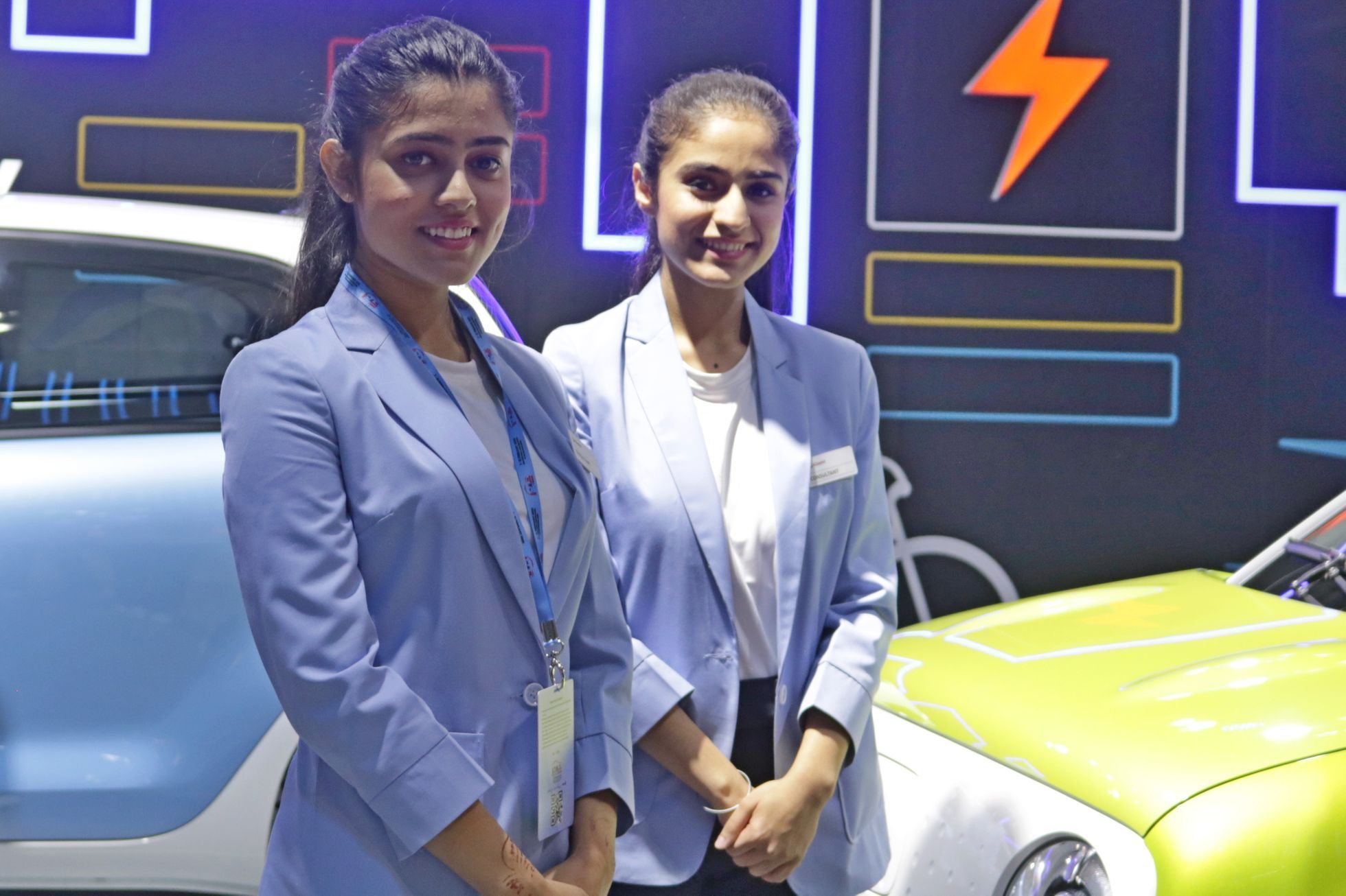 modelky autosalon Nové Dillí 2020