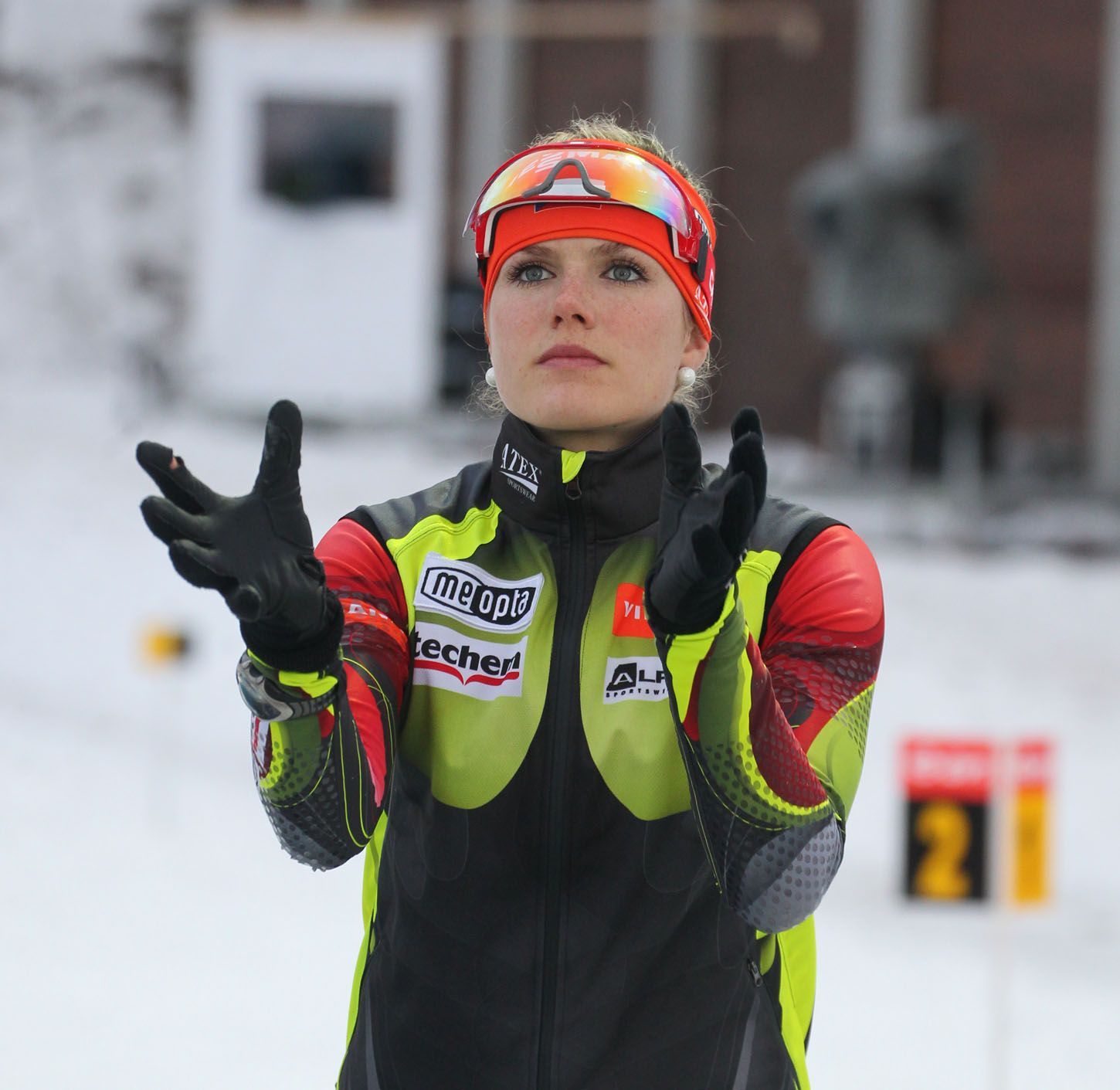 Biatlonistka Gabriela Soukalová se chystá na novoměstské mistrovství světa