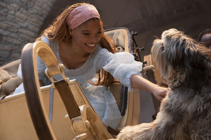 Halle Bailey jako Ariel.