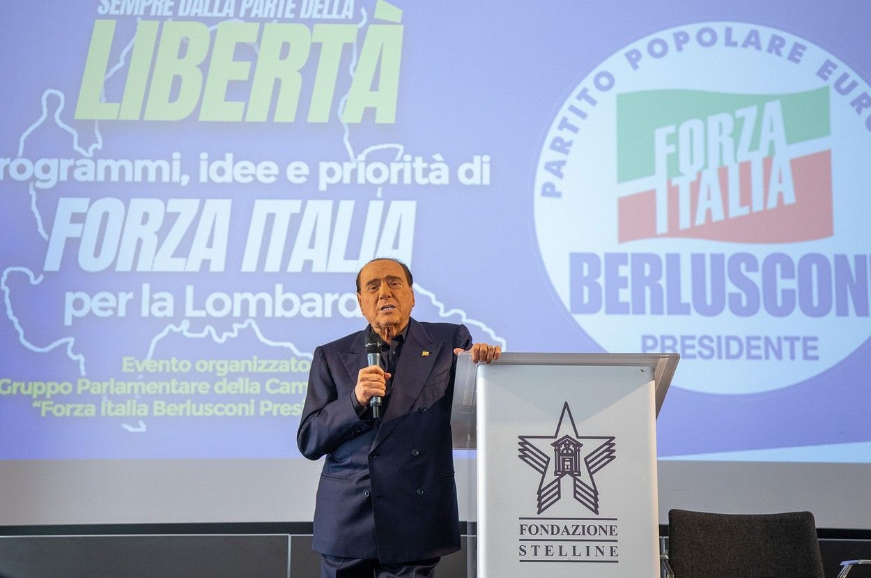 Silvio Berlusconi, politik, Itálie, Zahraničí