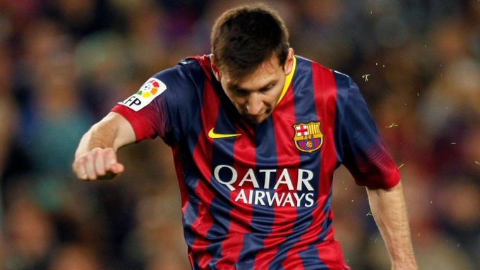 Lionel Messi dal vítězný gól Barcelony
